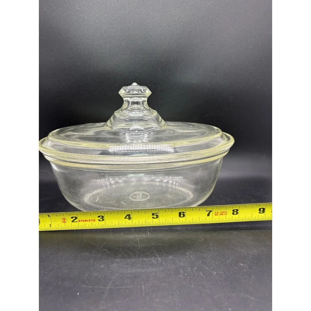 1915 - 1919 Antique Pyrex Oval Baking/Casserole 5